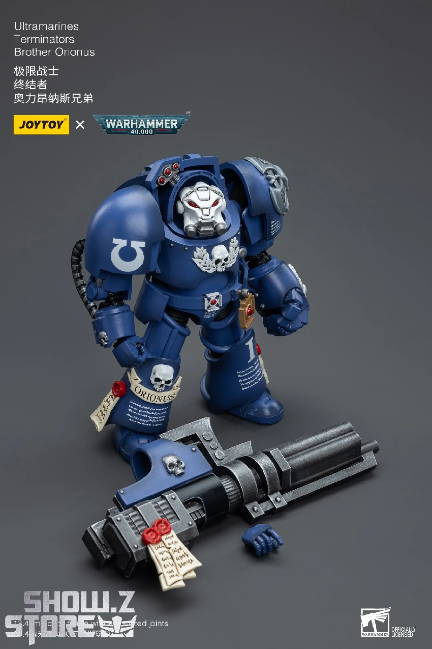 JoyToy Source 1/18 Warhammer 40K Ultramarines Terminators Brother Orionus 8 JoyToy Source 1/18 Warhammer 40K Ultramarines Terminators Brother Orionus - Image 8