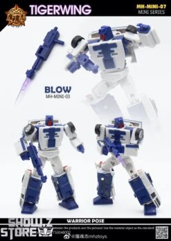 MHZ Toys MINI-07 Tigerwing Menasor Combiner Set Of 5 Oversized Version -Show.Z Toys Deals Store 00fc9edefa