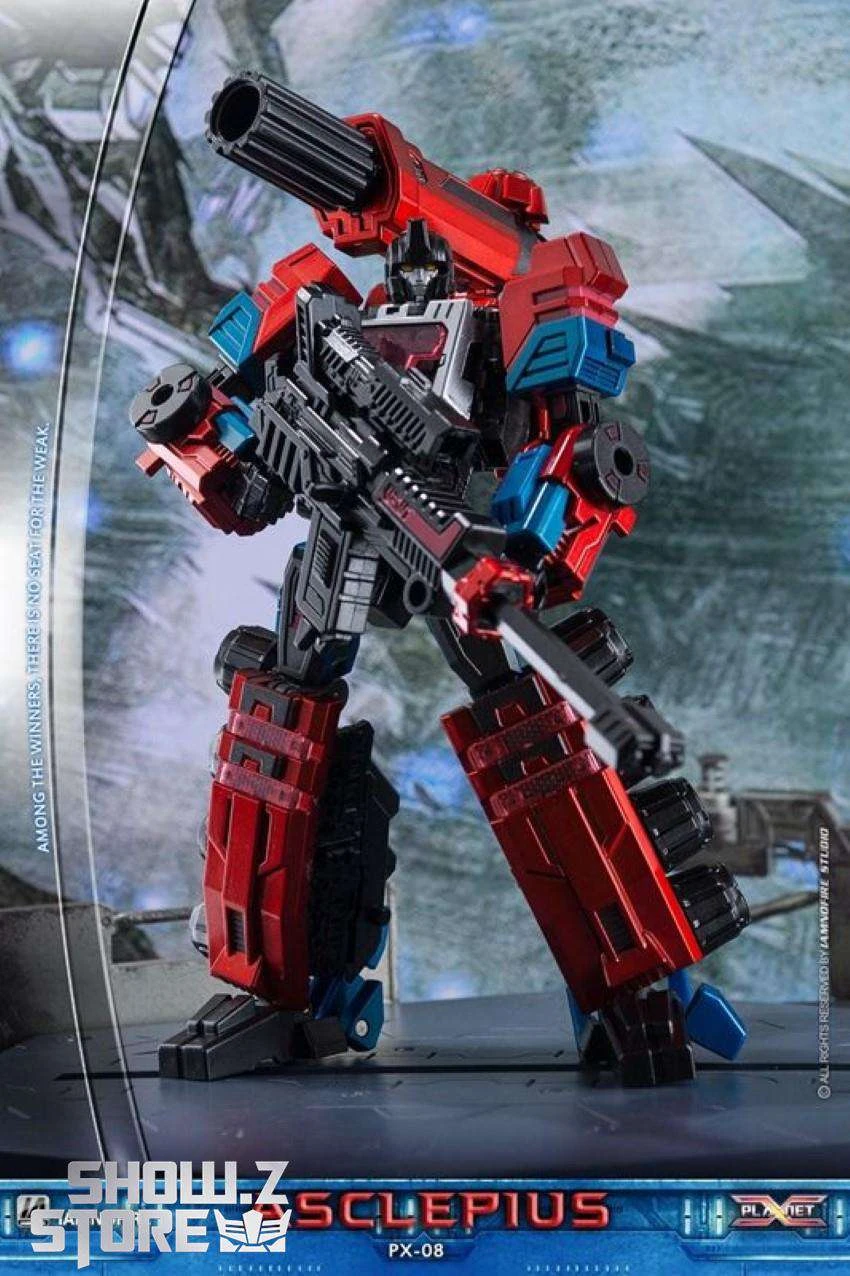 Planet X PX-08 Asclepius Perceptor Metallic Red Version 8 Planet X PX-08 Asclepius Perceptor Metallic Red Version - Image 8