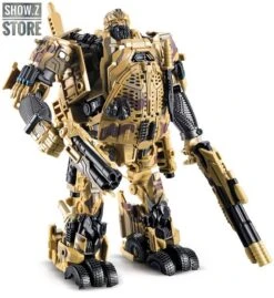 WeiJiang M-02 Robot Force Hound Oversized Black Apple Alloy Desert Version -Show.Z Toys Deals Store 0207eab270