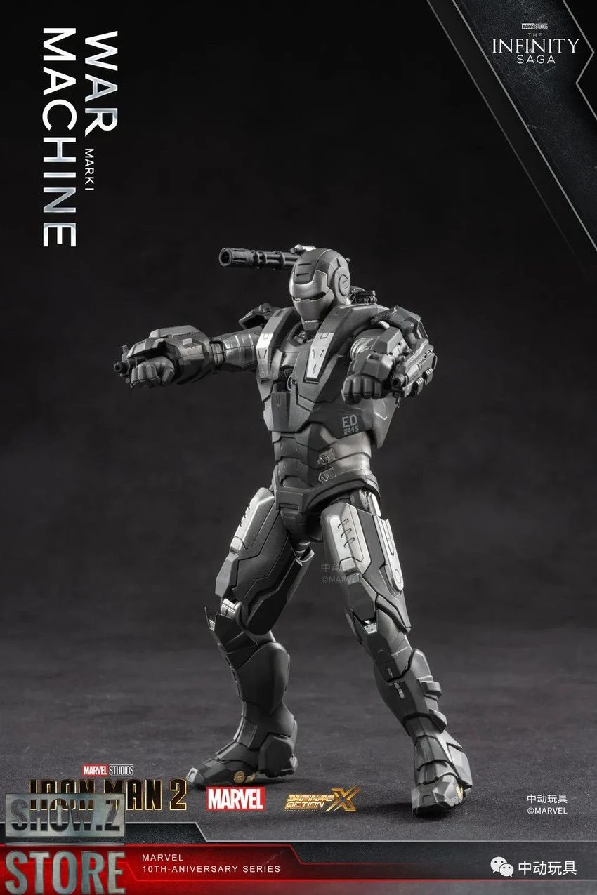 ZT Toys Marvel Licensed 1/10 Iron Man War Machine Armor Mark 1 17 ZT Toys Marvel Licensed 1/10 Iron Man War Machine Armor Mark 1 - Image 17