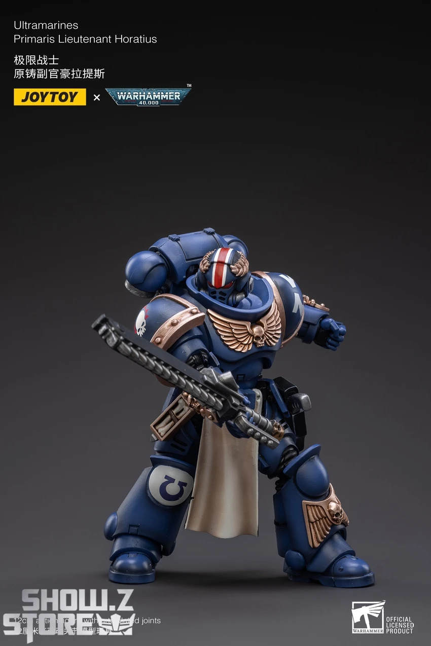 JoyToy Source 1/18 Warhammer 40K Space Ultramarines Primaris Lieutenant Horatius 6 JoyToy Source 1/18 Warhammer 40K Space Ultramarines Primaris Lieutenant Horatius - Image 6