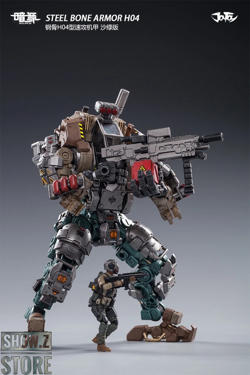 JoyToy Source 1/25 H04 Steel Bone Attack Mecha W/ Pilot 7 JoyToy Source 1/25 H04 Steel Bone Attack Mecha W/ Pilot - Image 7