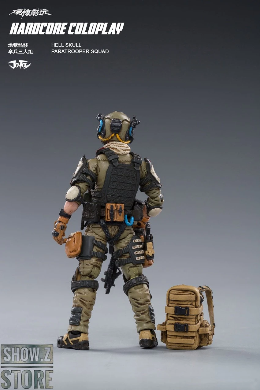 JoyToy Source 1/18 Hardcore Coldplay Hell Skull Paratrooper Squad Set Of 3 11 JoyToy Source 1/18 Hardcore Coldplay Hell Skull Paratrooper Squad Set Of 3 - Image 11