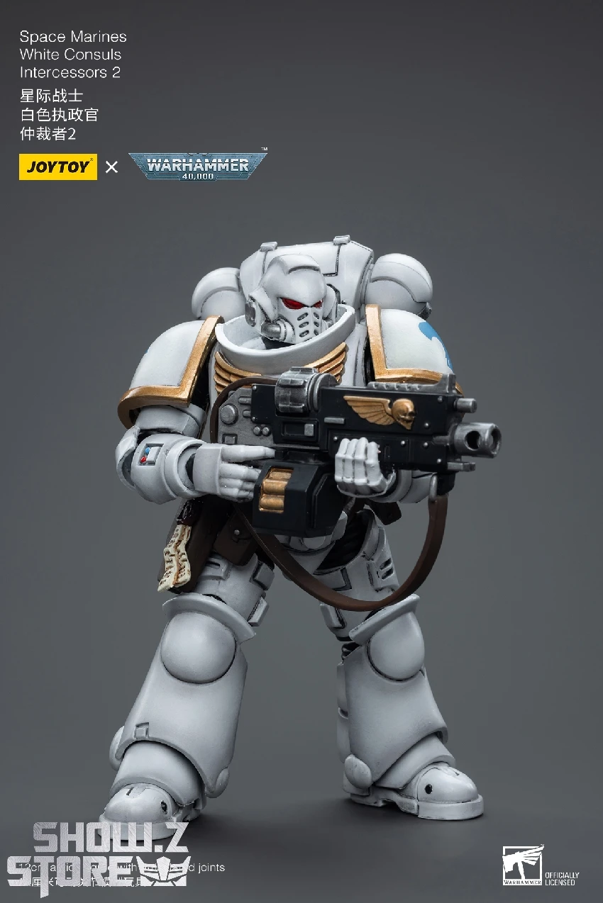 JoyToy Source 1/18 Warhammer 40K Space Marines White Consuls Intercessors 2 8 JoyToy Source 1/18 Warhammer 40K Space Marines White Consuls Intercessors 2 - Image 8