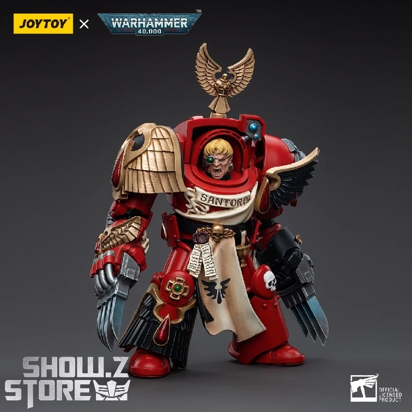 JoyToy Source 1/18 Warhammer 40K Blood Angels Assault Terminators Sergeant Santoro 1 JoyToy Source 1/18 Warhammer 40K Blood Angels Assault Terminators Sergeant Santoro