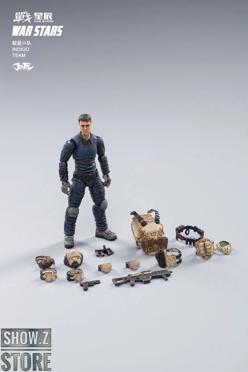 JoyToy Source 1/18 War Stars Starhawk 8th Army Indigo Fleet Set Of 3 7 JoyToy Source 1/18 War Stars Starhawk 8th Army Indigo Fleet Set Of 3 - Image 7