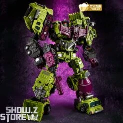 Jinbao DF03 Builder.D Devastator Green Version Set Of 6 Oversized Version 22 Jinbao DF03 Builder.D Devastator Green Version Set Of 6 Oversized Version -Show.Z Toys Deals Store 0591167074