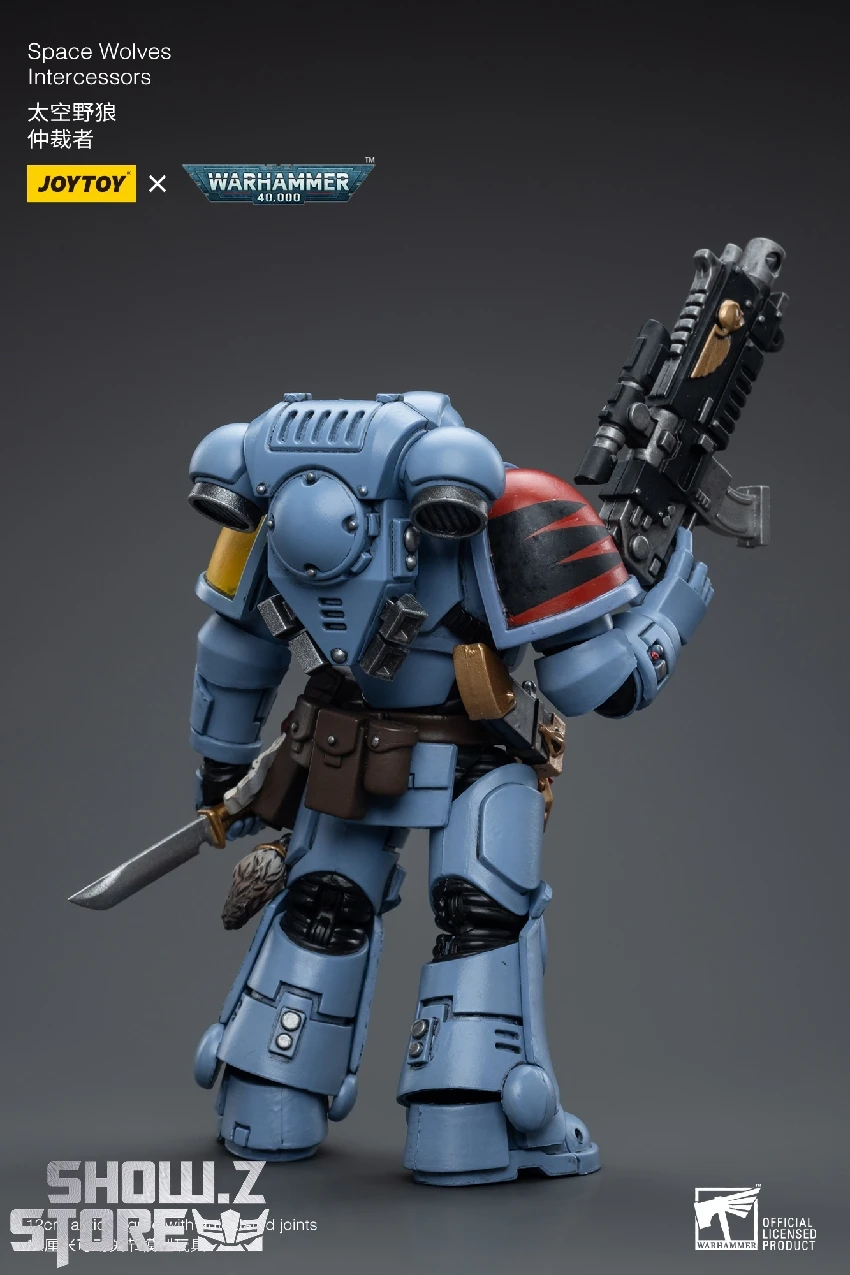 JoyToy Source 1/18 Warhammer 40K Space Wolves Intercessors 7 JoyToy Source 1/18 Warhammer 40K Space Wolves Intercessors - Image 7