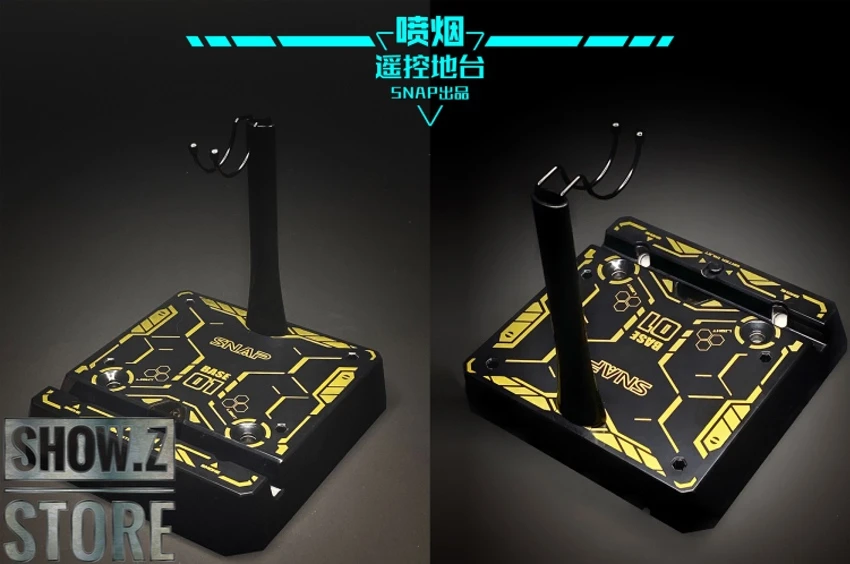 SNAP Remote Smoke Display Stand W/ LED Gold Version 9 SNAP Remote Smoke Display Stand W/ LED Gold Version - Image 9