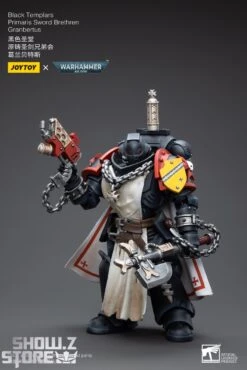 JoyToy Source 1/18 Warhammer 40K Black Templars Primaris Sword Brethren Granbertus -Show.Z Toys Deals Store 07ab186dbf