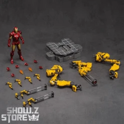 ZT Toys 1/10 Iron Man Mark 4 W/ Suit-Up Gantry Action Figure Set -Show.Z Toys Deals Store 084f02ccbc