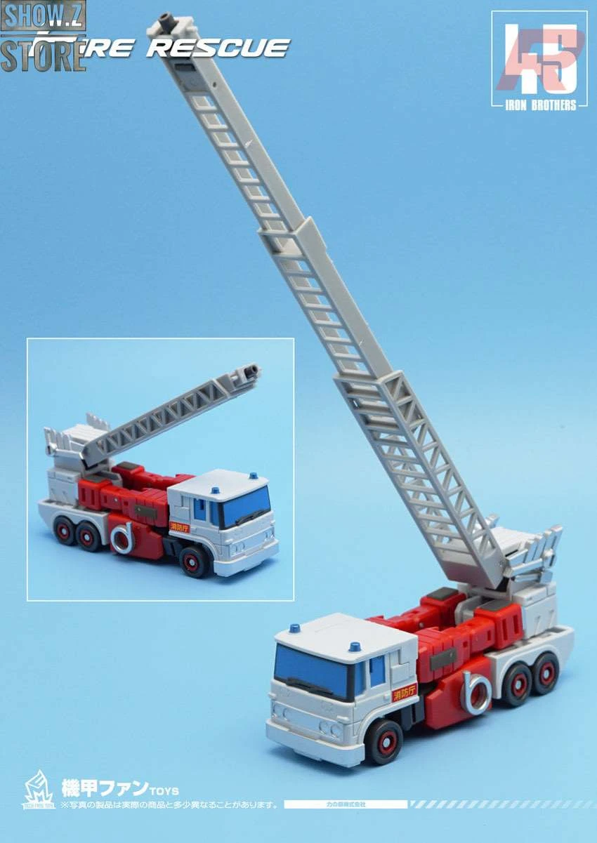MechFansToys MF-45R Fire Rescue Artfire 9 MechFansToys MF-45R Fire Rescue Artfire - Image 9