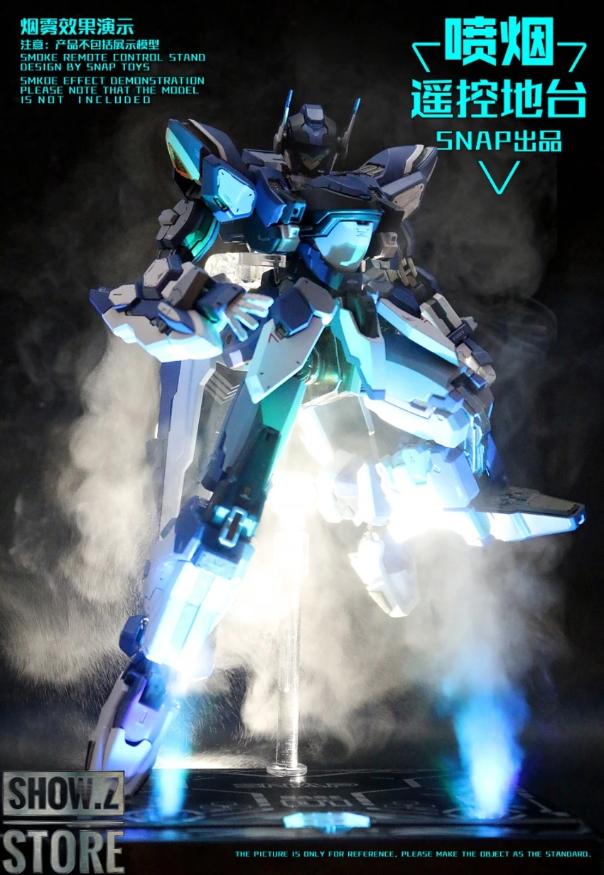 SNAP Remote Smoke Display Stand W/ LED Gold Version 7 SNAP Remote Smoke Display Stand W/ LED Gold Version - Image 7