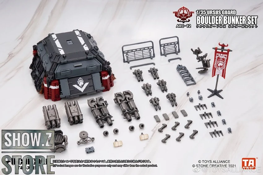 Toys Alliance ARC-12 Ursus Guard Boulder Bunker Set 17 Toys Alliance ARC-12 Ursus Guard Boulder Bunker Set - Image 17