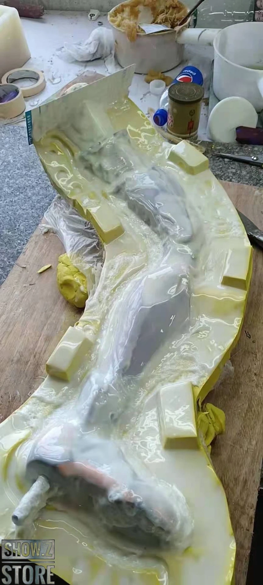 HEAT Studio Custom Made Evangelion Unit 01 Statue 6 HEAT Studio Custom Made Evangelion Unit 01 Statue - Image 6