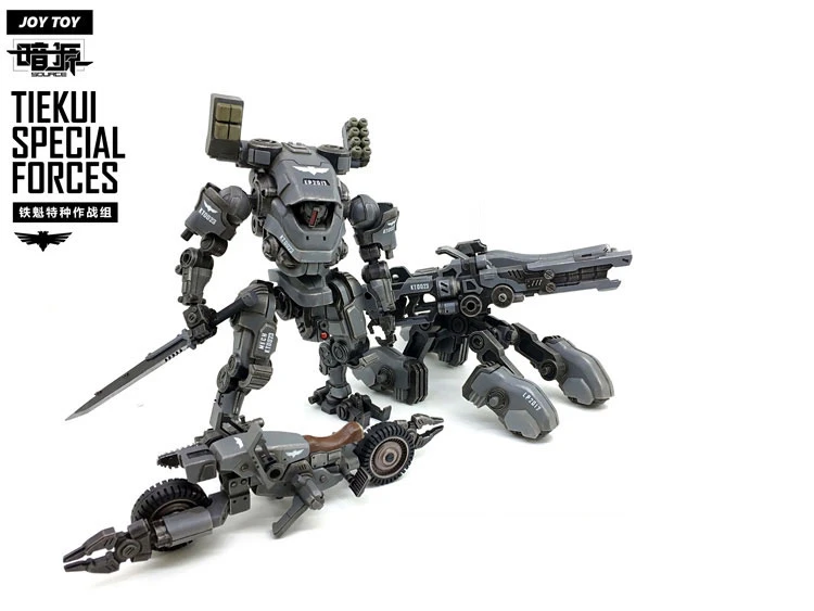 JoyToy Source Acid Rain TK01 Tiekui Mech & Multifuctional Vehicle & Turret Black Version 7 JoyToy Source Acid Rain TK01 Tiekui Mech & Multifuctional Vehicle & Turret Black Version - Image 7