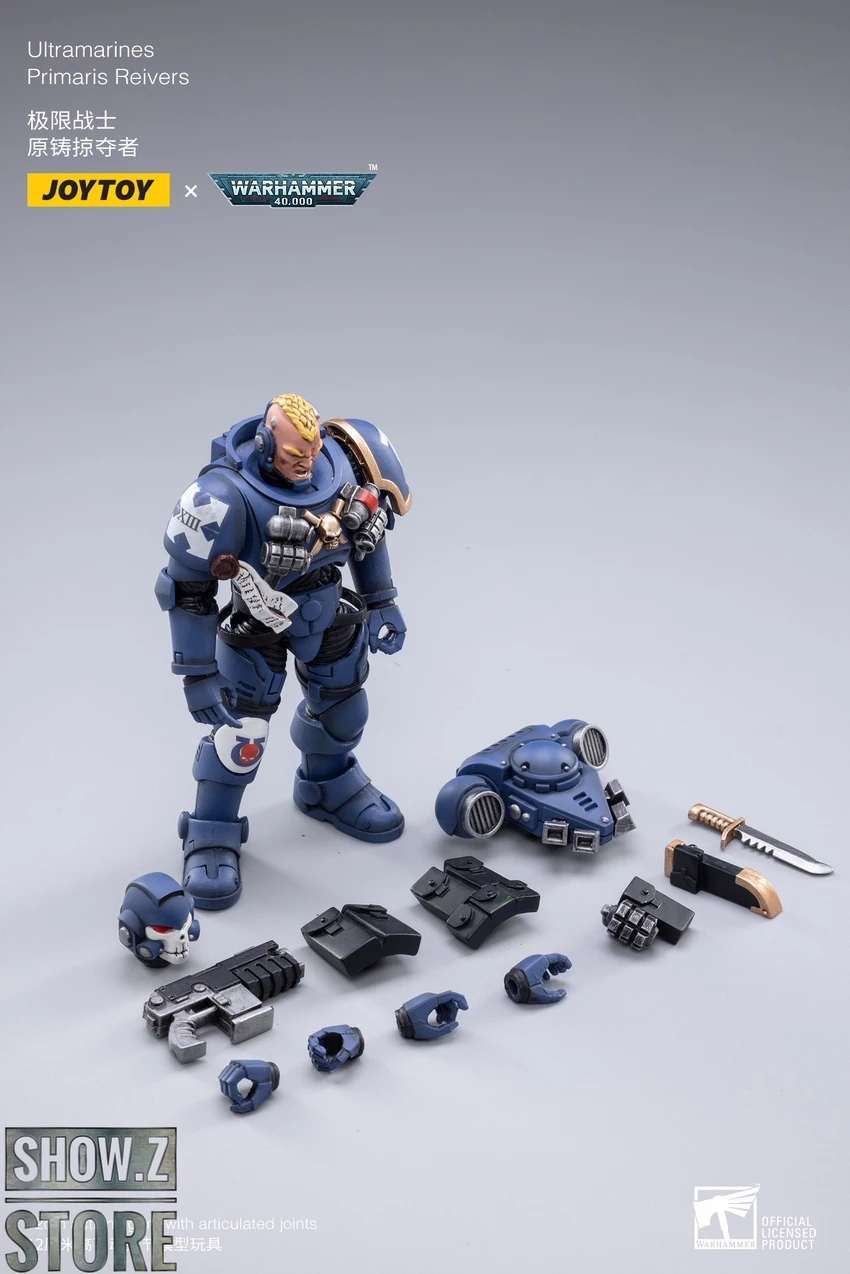 JoyToy Source 1/18 Warhammer 40K Ultramarines Primaris Reivers Set Of 3 15 JoyToy Source 1/18 Warhammer 40K Ultramarines Primaris Reivers Set Of 3 - Image 15