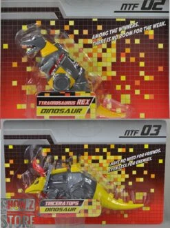 NTF NTF-02 Tyrannorsaur Grimlock & NTF-03 Triceratops Slag Set Of 2 -Show.Z Toys Deals Store 0e6a714305