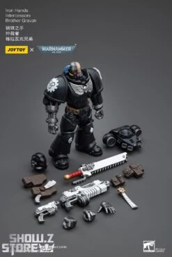 JoyToy Source 1/18 Warhammer 40K Iron Hands Intercessors Brother Gravak -Show.Z Toys Deals Store 0e8f82878e
