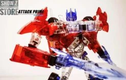 APC Toys APC-001 Attack Prime TFP Optimus Prime Clear Version W/ Black Wheels -Show.Z Toys Deals Store 0f63764870
