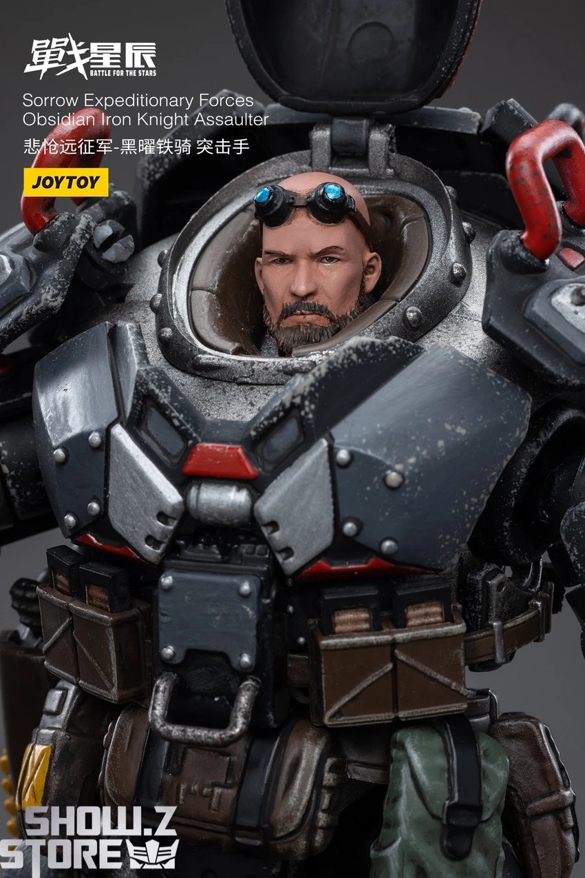 JoyToy Source 1/18 Sorrow Expeditionary Forces Obsidian Iron Knight Assaulter 14 JoyToy Source 1/18 Sorrow Expeditionary Forces Obsidian Iron Knight Assaulter - Image 14