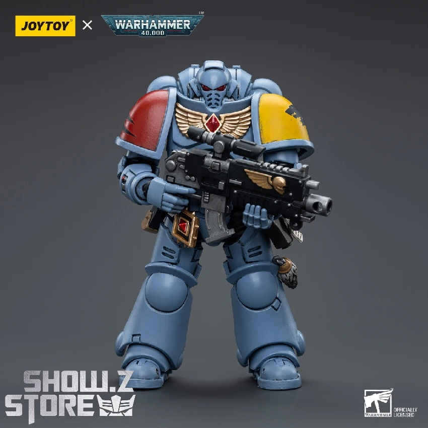 JoyToy Source 1/18 Warhammer 40K Space Wolves Intercessors 1 JoyToy Source 1/18 Warhammer 40K Space Wolves Intercessors