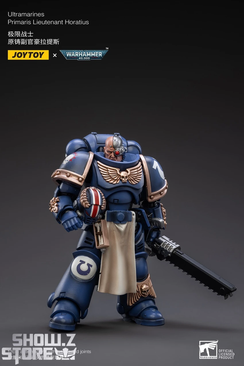 JoyToy Source 1/18 Warhammer 40K Space Ultramarines Primaris Lieutenant Horatius 4 JoyToy Source 1/18 Warhammer 40K Space Ultramarines Primaris Lieutenant Horatius - Image 4