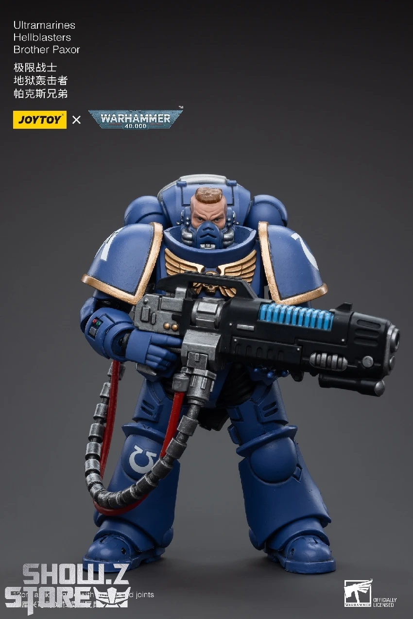 JoyToy Source 1/18 Warhammer 40K Ultramarines Hellblasters Brother Paxor 6 JoyToy Source 1/18 Warhammer 40K Ultramarines Hellblasters Brother Paxor - Image 6