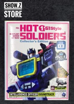 Mech Planet Hot Soldiers HS03 Mini Soundwave -Show.Z Toys Deals Store 117cfe0ee0