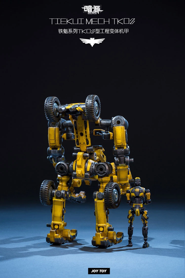 JoyToy Source Acid Rain Mecha TK02 Tiekui Engineering Mech Version 6 JoyToy Source Acid Rain Mecha TK02 Tiekui Engineering Mech Version - Image 6