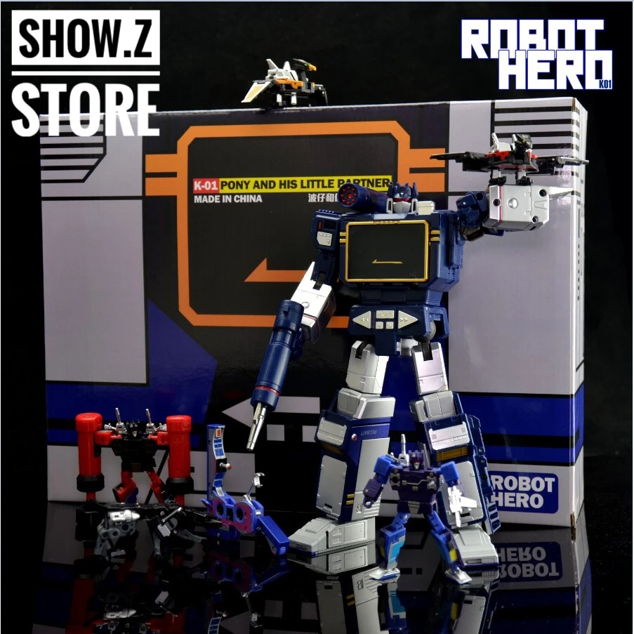 Robot Hero K-01 Pony MP-13 Soundwave Masterpiece 2 Robot Hero K-01 Pony MP-13 Soundwave Masterpiece - Image 2