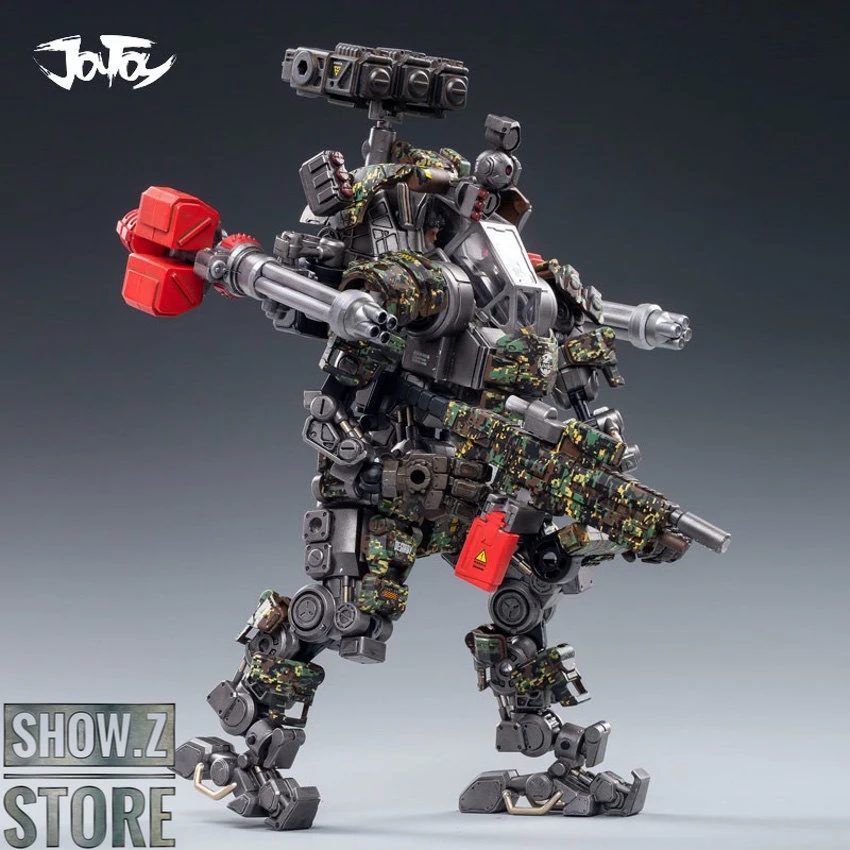 JoyToy Source 1/25 H07 Steel Bone Attack Mecha Jungle Camouflage W/ Pilot 7 JoyToy Source 1/25 H07 Steel Bone Attack Mecha Jungle Camouflage W/ Pilot - Image 7