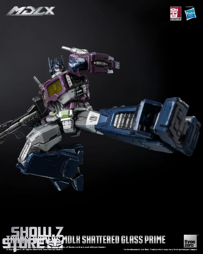 Threezero MDLX Shattered Glass Optimus Prime 3 Threezero MDLX Shattered Glass Optimus Prime - Image 3