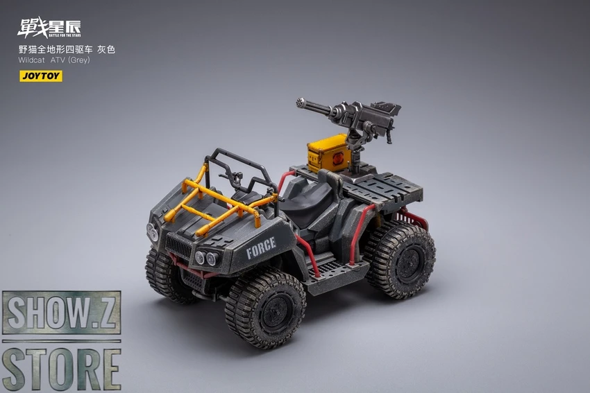 JoyToy Source 1/18 WildCat ATV Grey Version 4 JoyToy Source 1/18 WildCat ATV Grey Version - Image 4