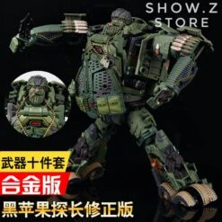 WeiJiang Wei Jiang WJ M02 M-02 Robot Force Hound Oversized Black Apple Alloy Modified Version -Show.Z Toys Deals Store 16a4e12de2