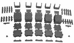 X2Toys BG-C Background Display Bases Grey Color -Show.Z Toys Deals Store 176ca9d181