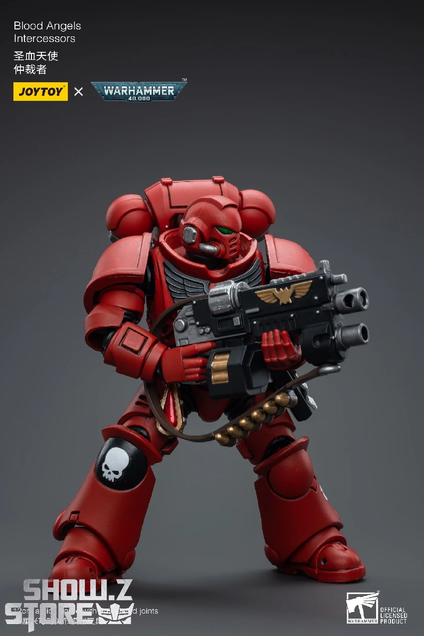 JoyToy Source 1/18 Warhammer 40K Blood Angels Intercessors 5 JoyToy Source 1/18 Warhammer 40K Blood Angels Intercessors - Image 5