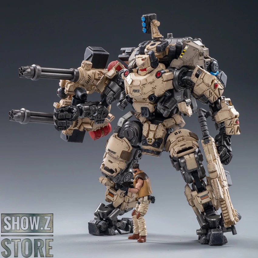 JoyToy Dark Source 1/25 Steel Bone Armour Desert Brown Color W/ Pilot 1 JoyToy Dark Source 1/25 Steel Bone Armour Desert Brown Color W/ Pilot