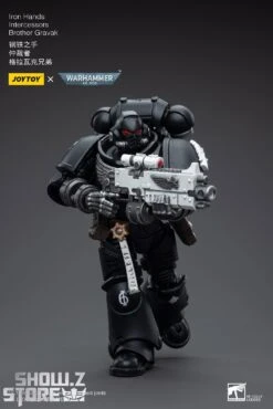 JoyToy Source 1/18 Warhammer 40K Iron Hands Intercessors Brother Gravak -Show.Z Toys Deals Store 1ac94b5c47