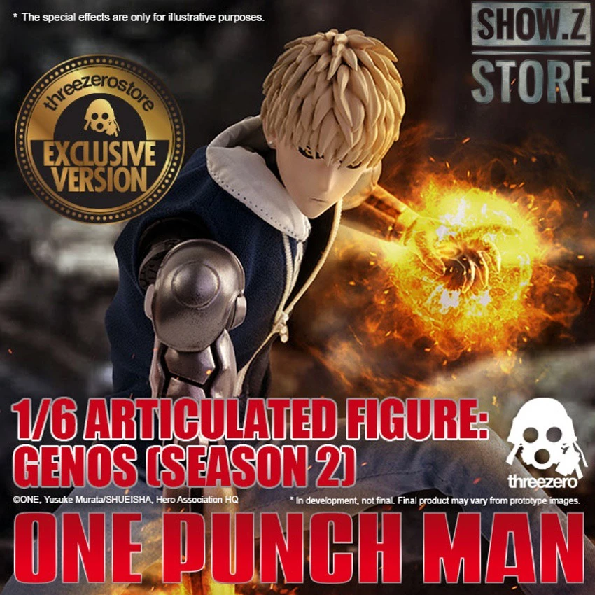 ThreeZero 1/6 One-Punch Man Season 2 Genos Deluxe Edition 2 ThreeZero 1/6 One-Punch Man Season 2 Genos Deluxe Edition - Image 2