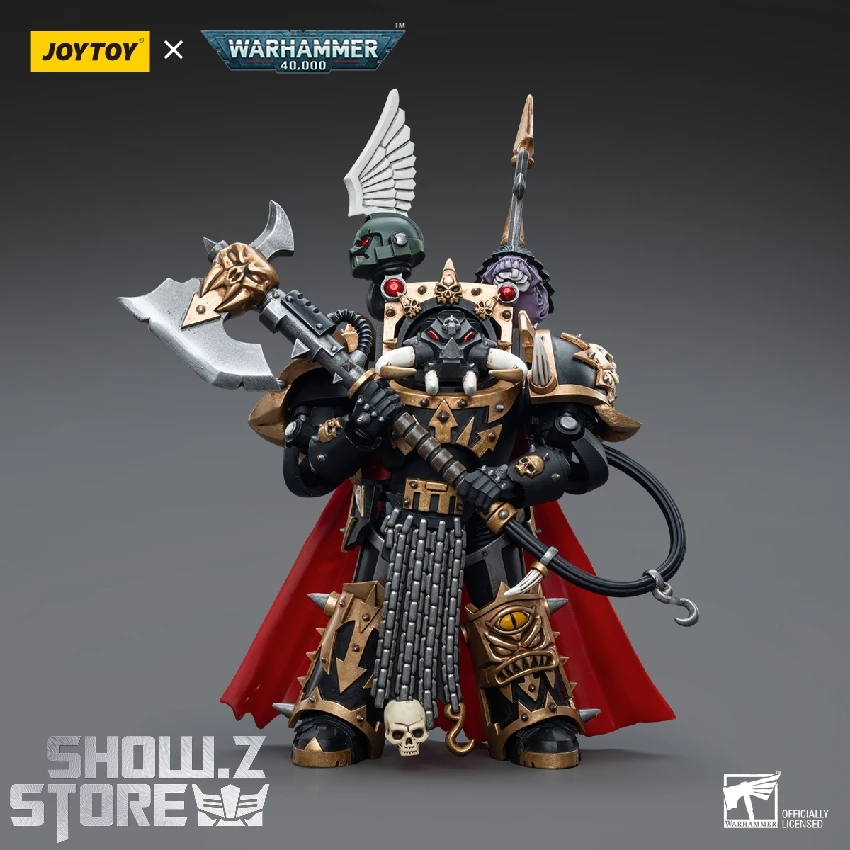JoyToy Source 1/18 Warhammer 40K Chaos Space Marines Black Legion Chaos Lord In Terminator Armour 1 JoyToy Source 1/18 Warhammer 40K Chaos Space Marines Black Legion Chaos Lord In Terminator Armour