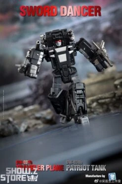 Dr.Wu Sword Dancer Slamdance DW-E07B Traveler Plane Raindance & DW-E08B Patriot Tank Grandslam Set Of 2 Black Version -Show.Z Toys Deals Store 1ba850cb4f