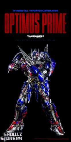 Threezero & Hasbro 3Z0384 The Last Knight Optimus Prime Deluxe Version 19 Threezero & Hasbro 3Z0384 The Last Knight Optimus Prime Deluxe Version -Show.Z Toys Deals Store 1d587b54c1