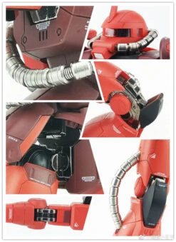 Metal Soldier MS 1/100 MS-06S MS06S Char's Zaku II Side 3 Side3 Red Comet Gundam Mobile Suit -Show.Z Toys Deals Store 1e7b1a1845