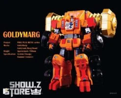 Pose Toy Pose+ Metal Series The King Of Braves GaoGaiGar GoldyMarg & Star GaoGaiGar Option Set Deluxe Version -Show.Z Toys Deals Store 1eb3887dfd