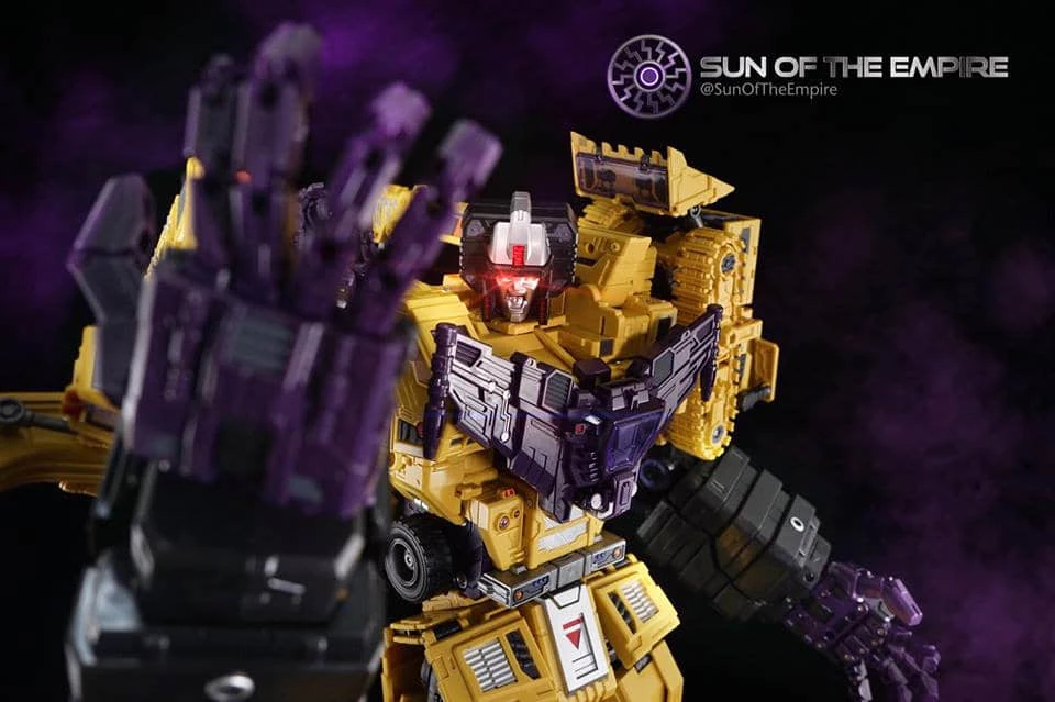 Toyworld TW-C07B Constructor Devastator Yellow Set Of 6 4 Toyworld TW-C07B Constructor Devastator Yellow Set Of 6 - Image 4