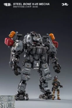 JoyToy Source 1/25 H05 Steel Bone Heavy Firepower Mecha W/ Pilot Gray Version -Show.Z Toys Deals Store 1f5352a2c2