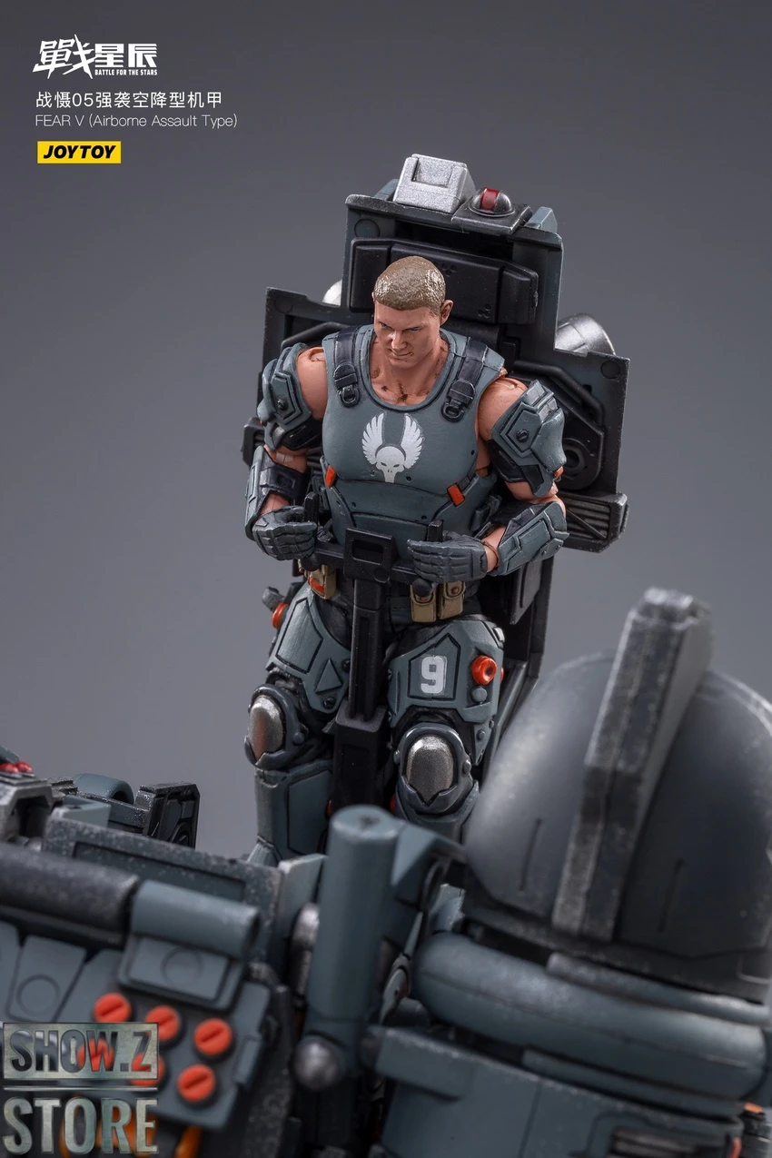 JoyToy Dark Source 1/18 09th Legion Fear V Airborne Assault Type Mecha W/ Pilot 13 JoyToy Dark Source 1/18 09th Legion Fear V Airborne Assault Type Mecha W/ Pilot - Image 13