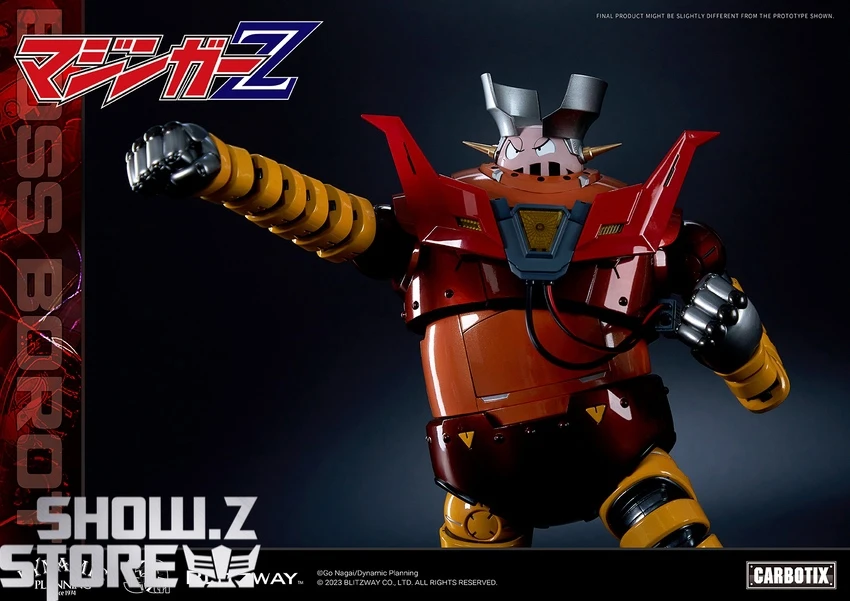 Blitzway BW-CA-10801 Carbotix Mazinger Z Boss Borot 17 Blitzway BW-CA-10801 Carbotix Mazinger Z Boss Borot - Image 17